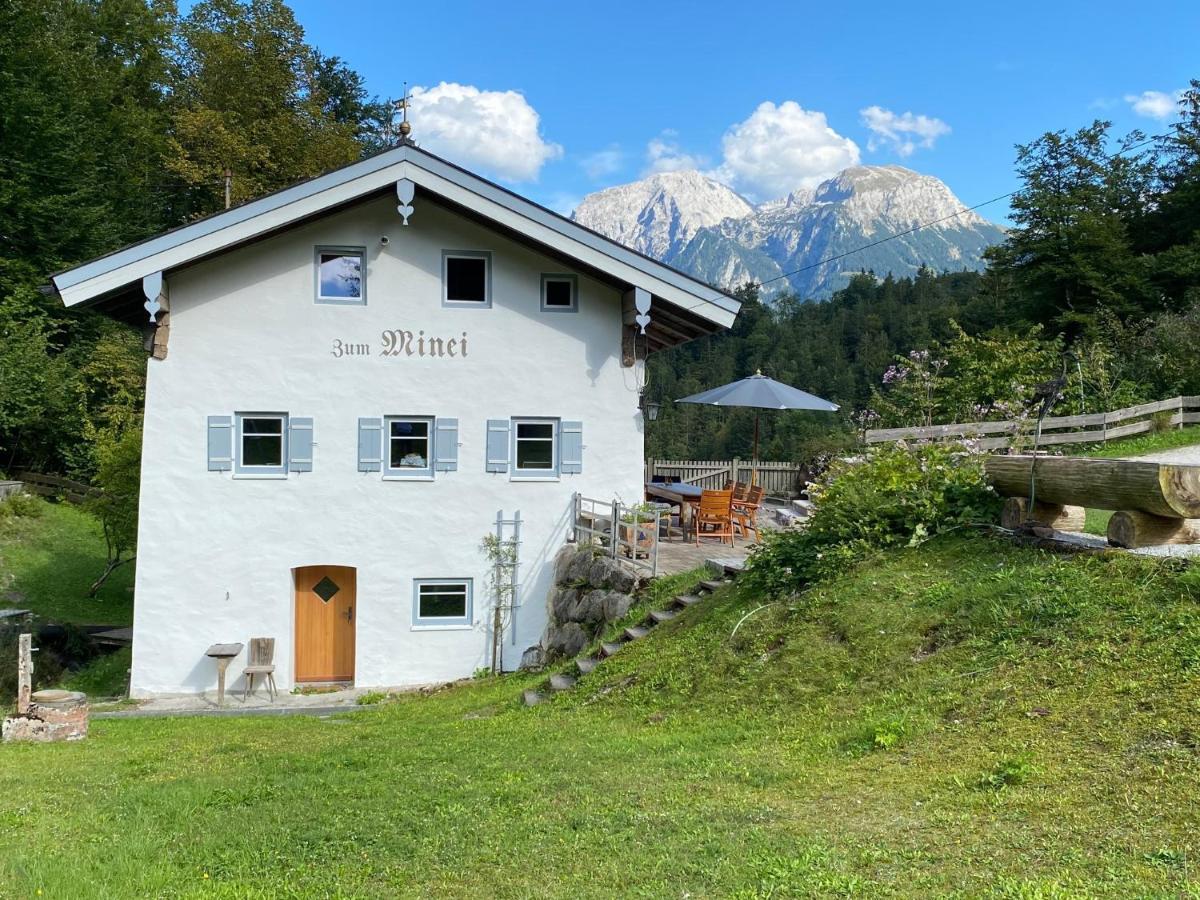 Вілла Alte Muehle Mit Wunderbarem Bergblick Ramsau bei Berchtesgaden Екстер'єр фото