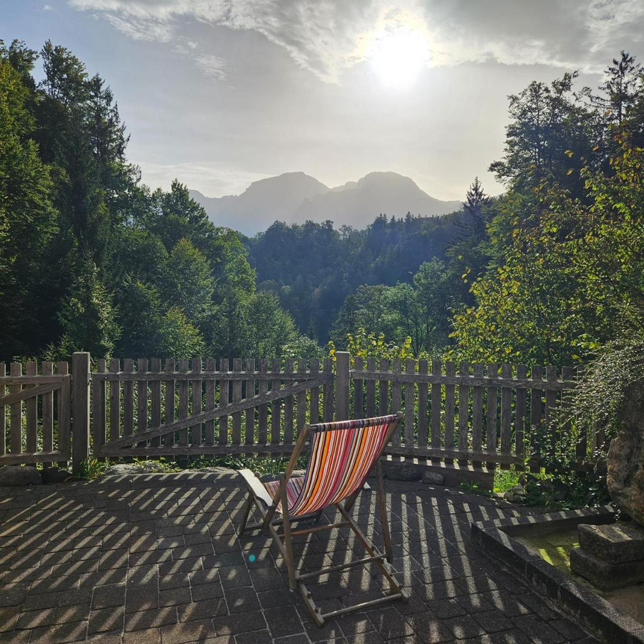 Вілла Alte Muehle Mit Wunderbarem Bergblick Ramsau bei Berchtesgaden Екстер'єр фото