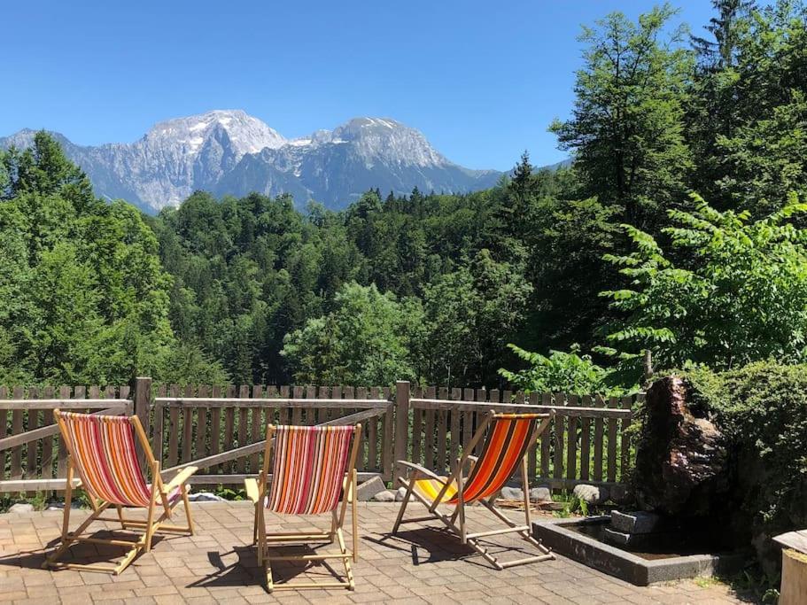 Вілла Alte Muehle Mit Wunderbarem Bergblick Ramsau bei Berchtesgaden Екстер'єр фото